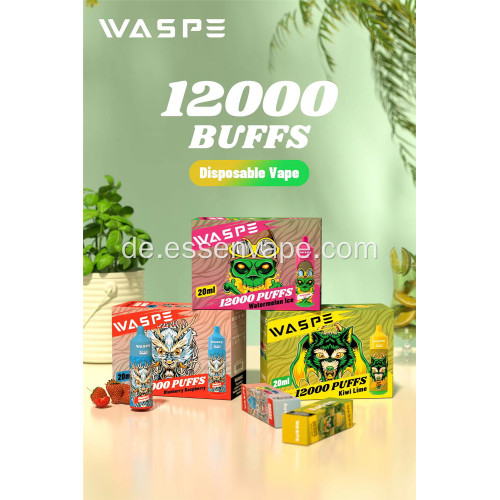 Einweg -Vape Waspe 12k Puffs Niederlande